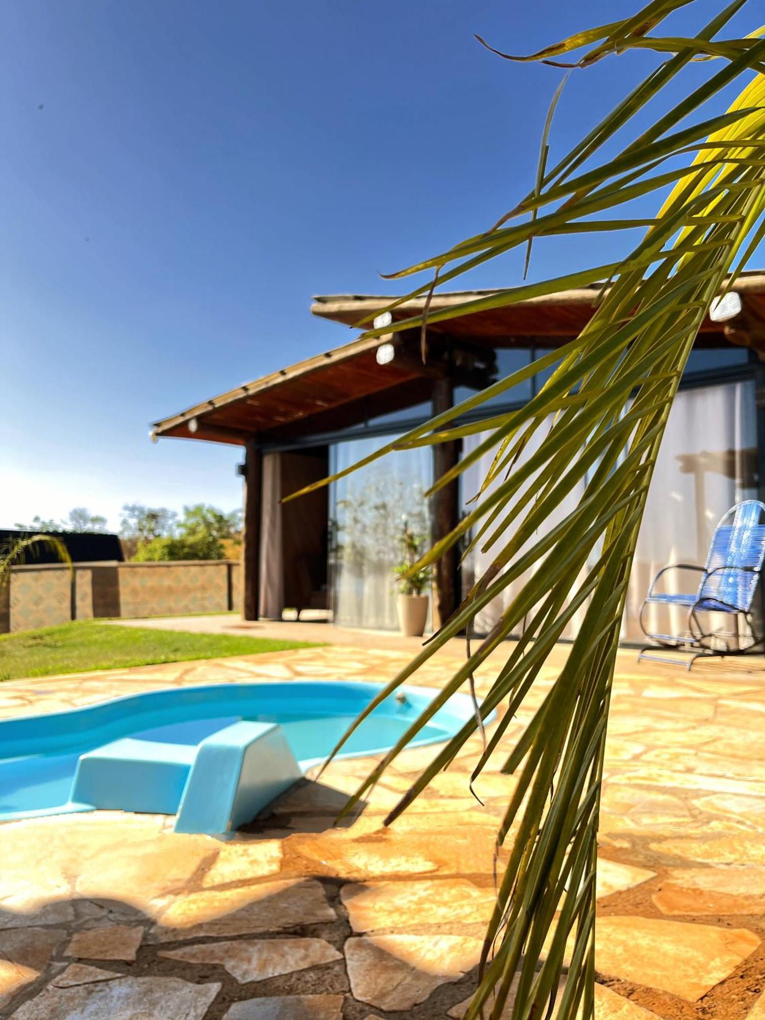 Chale Mirante, Piscina, Cachoeira, Lago E Vista Espetacular Alexania Exterior photo
